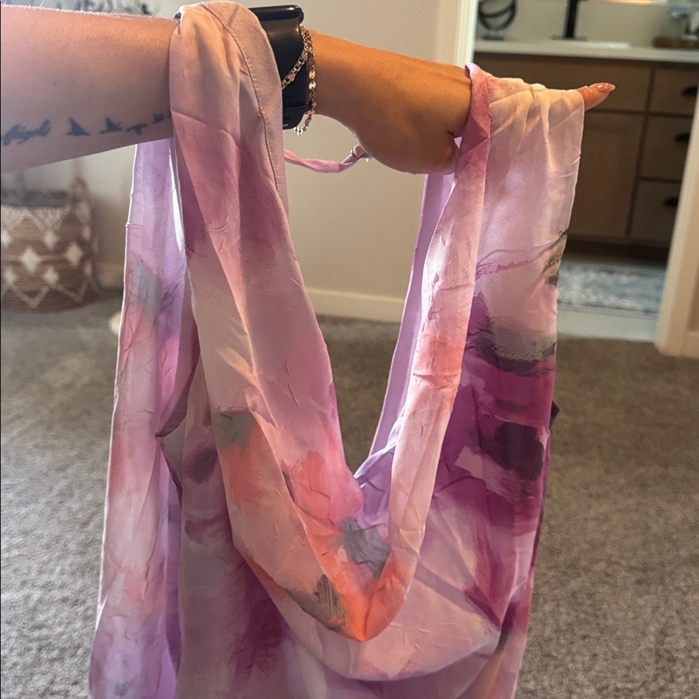 Lulus siya lilac cowl neck dress - Picture 7 of 8